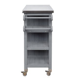 Foldable Outdoor Kitchen Island Patio Kitchen Cart