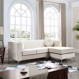 Delray - Micro Suede Sofa Chaise