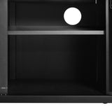 K&K 54.5" Outdoor Kitchen Island with Stainless Steel Tabletop