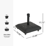 Halea Outdoor 90-Pound Square Umbrella Base