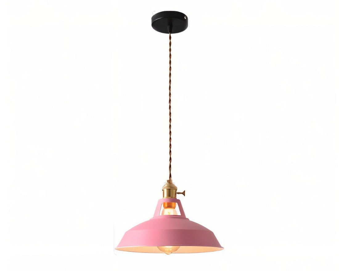 Color Block Shade Pendant Light