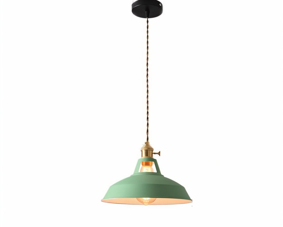 Color Block Shade Pendant Light