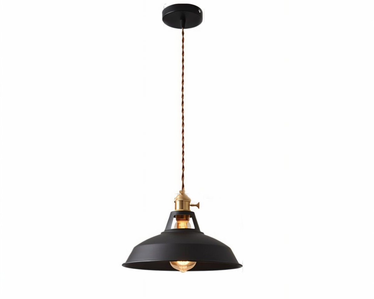 Color Block Shade Pendant Light