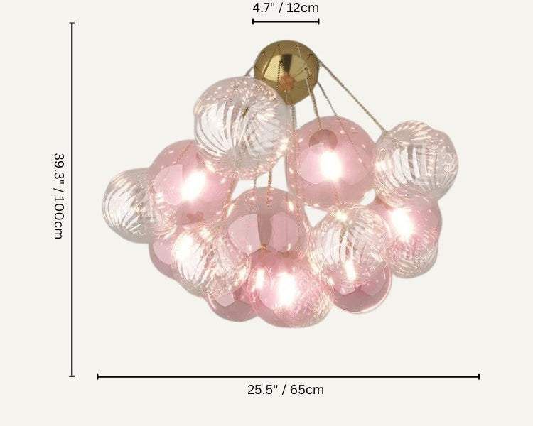 Cuneiform Indoor Chandelier