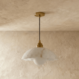 Cupola Alabaster Pendant Light
