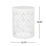 Outdoor Metal Modern Design End Table