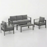 Outdoor Patio Set, All-Weather & Thick Cushions