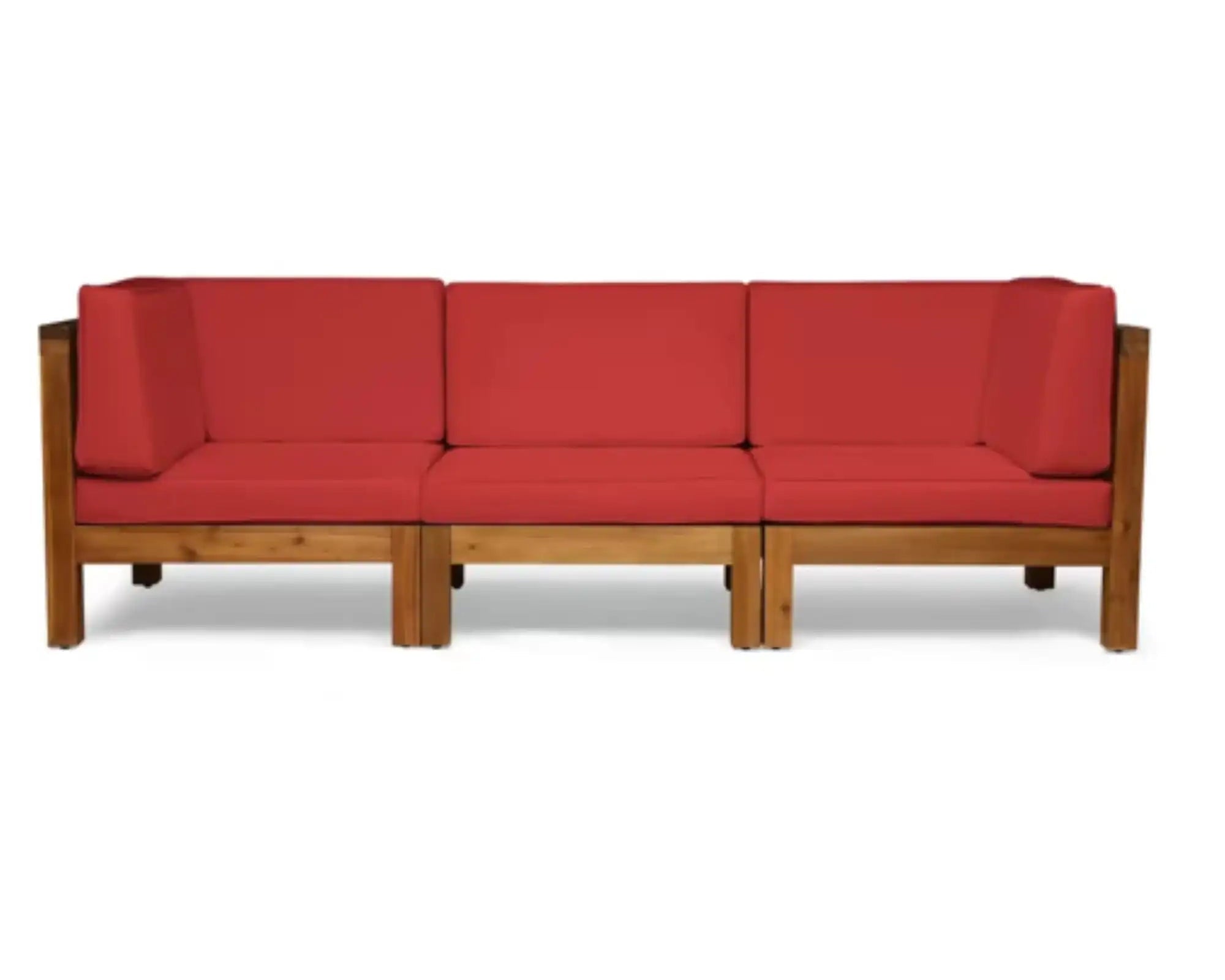 Oana 3 Piece Sofa Set With Water Resistant Cushions