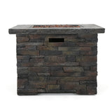 33' SQUARE MGO FIRE PIT - 40000 BTU.