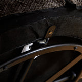 55''L Chenille Foam Single Swivel Chair