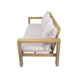 3 Seater Patio Set, Outdoor Sofa & Coffee Table Set