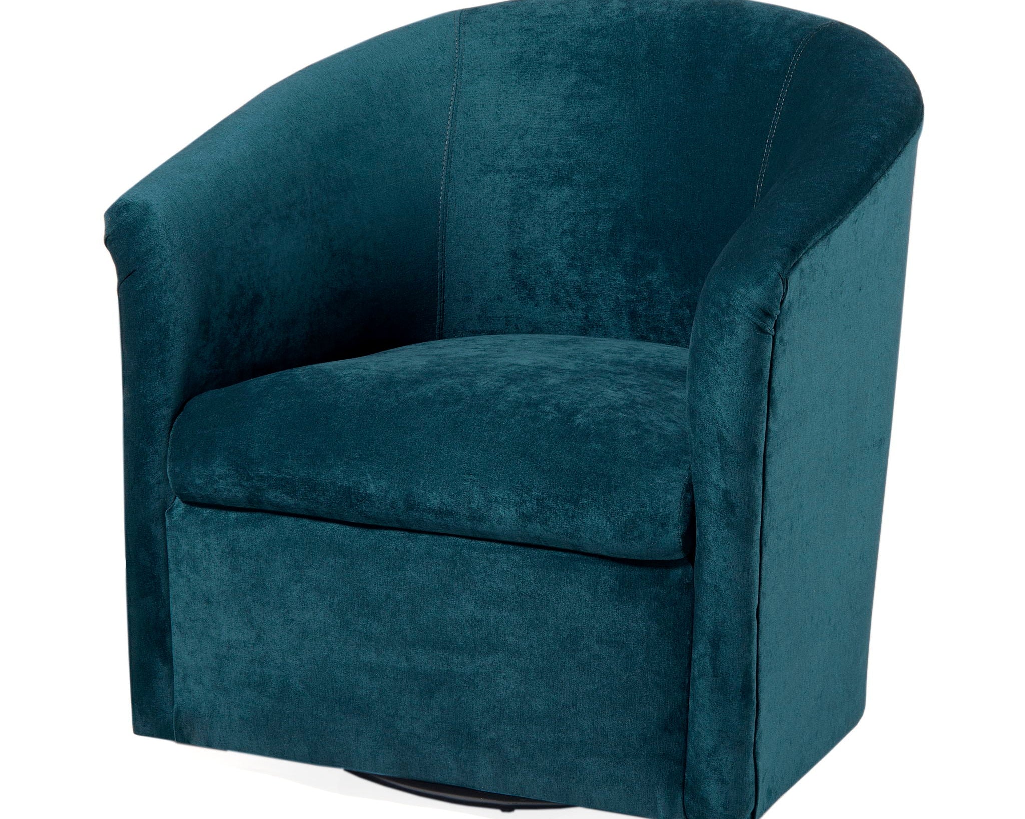 Eden - Swivel Chair With Upholstery And Hardwood Frame