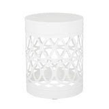 Outdoor Metal Side Table Set of 2