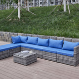 Patio Sofa With Cushions