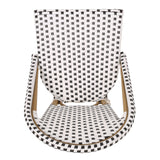 Outdoor PE Rattan French Barstool Set