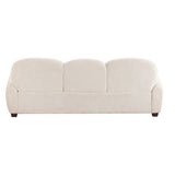 78 in. Modern 3 Seater Boucle Sofa Upholstered Couch with 3 Pillows