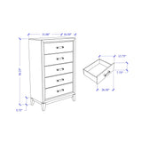 Mirage - 5 Piece Bedroom Set