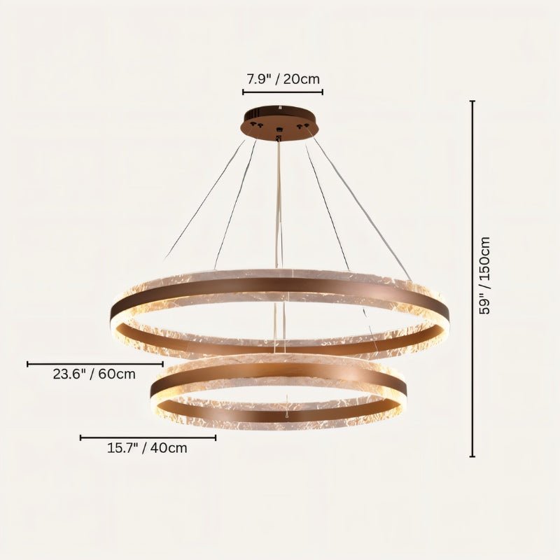 Dingir Round Chandelier