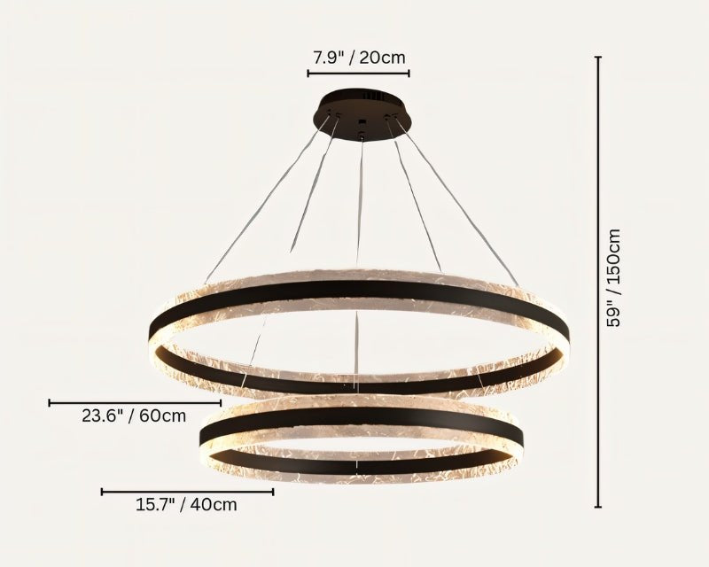 Dingir Round Chandelier