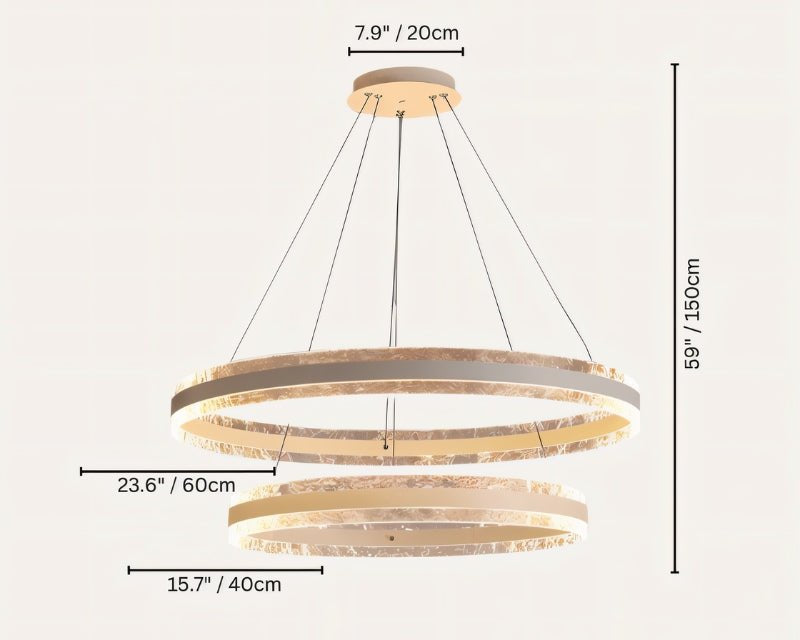 Dingir Round Chandelier