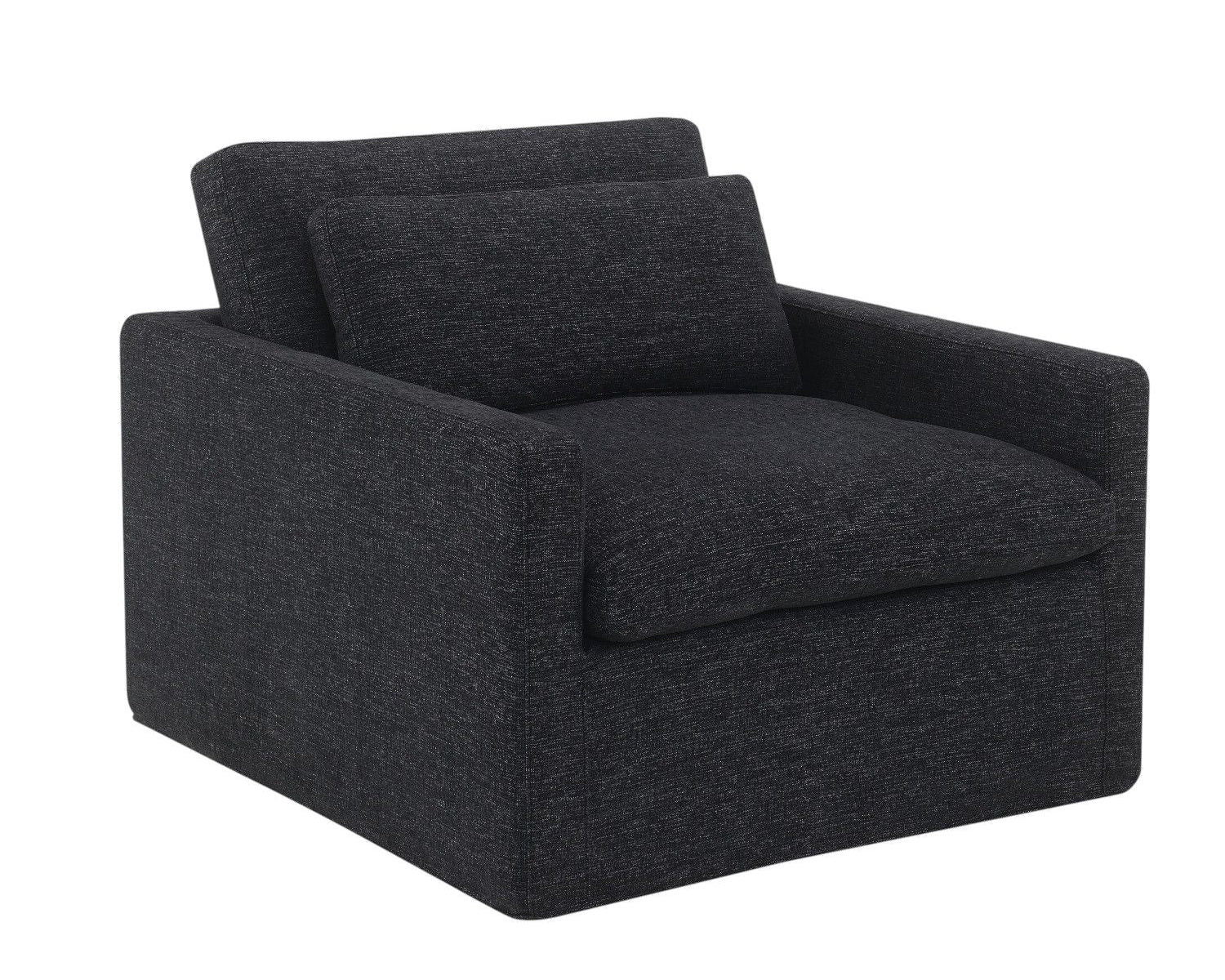 Naveen - Swivel Chair With 1 Toss Pillow