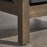 Brava Mid-Century Modern Club Chair With Water Resistant Cushions