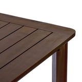 Rectangular Acacia Outdoor Dining Table