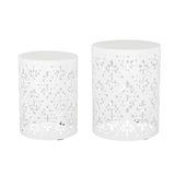 Outdoor Metal Modern Design End Table