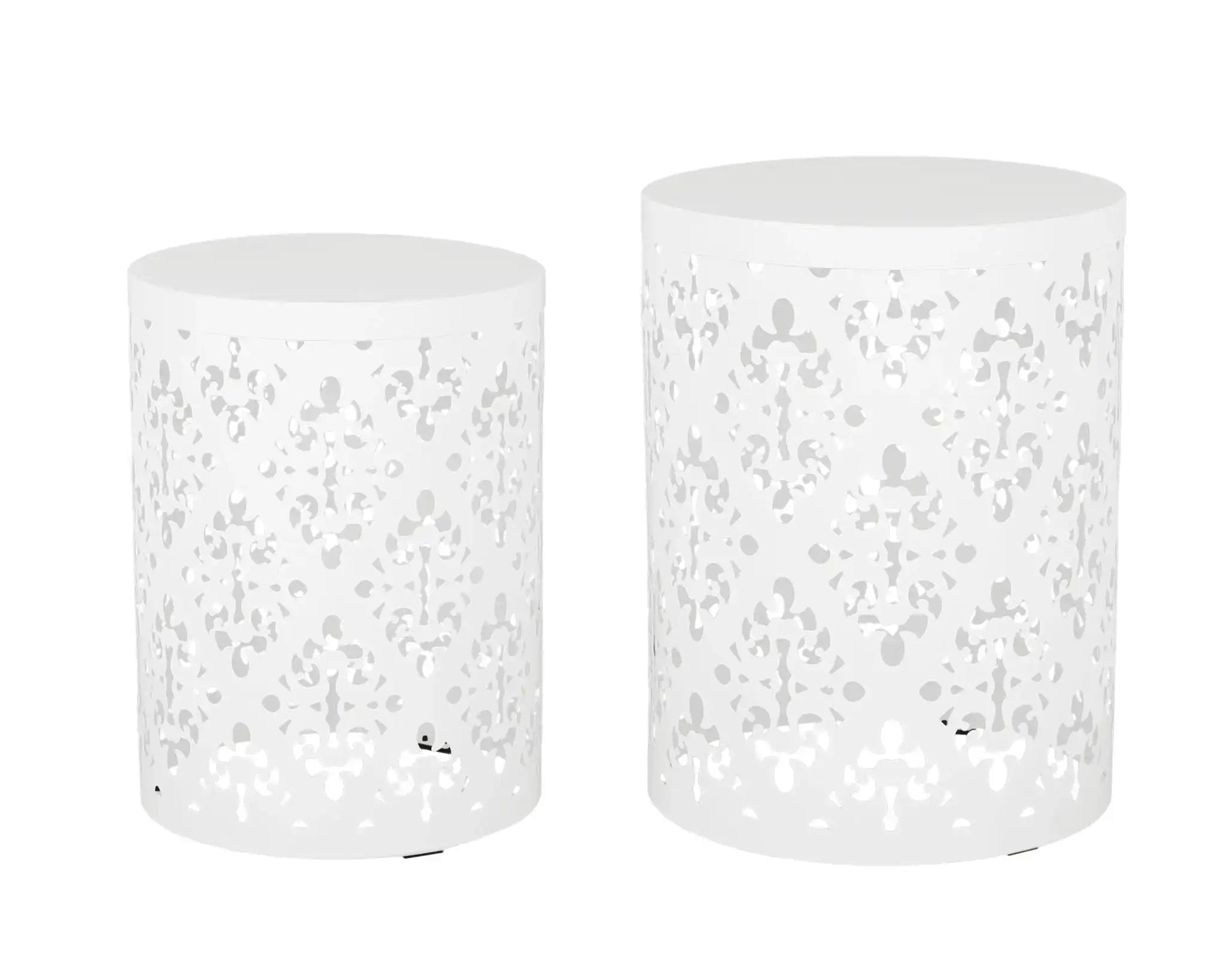 Outdoor Metal Modern Design End Table