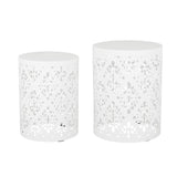Outdoor Metal Modern Design End Table