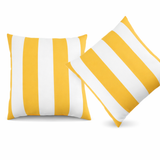 2 Pack Outdoor Throw Pillows Waterproof & Fade-Resistant