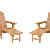 2-Piece All-Season Outdoor Lounge Chairs For Patio Leisure & Garden Relaxation Moments