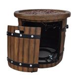 Round 25' Magnesium Oxide Fire Pit - 40,000 BTU