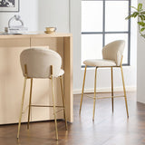 Kira Upholstered Bar Stool Set of 2