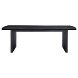 Mason - Removable Extension Leaf Dining Table - Black