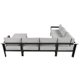 U_Style U-Shaped Outdoor Sectional Sofa Set
