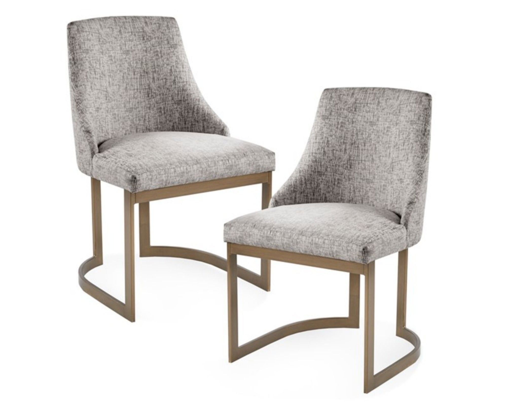 Contemporary Modern Accent Dining Chairs (Set of 2)