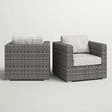 Patio Chair With Cushions Stylish Design