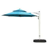 Round Cantilever Umbrella with Center Pole, Lake