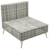 K&K 7-Piece Wicker Patio Furniture Set