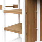 Foldable Outdoor Kitchen Island Patio Prep Station