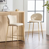 Kira Upholstered Bar Stool Set of 2