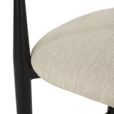 Upholstered Bar Stools With Backs For Kitchen Island (Set of 2)