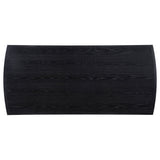 Mason - Removable Extension Leaf Dining Table - Black