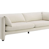 Jaeda Beige Boucle Sofa