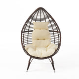 Cutter Teardrop Patio Chair with Water-Resistant Cushion