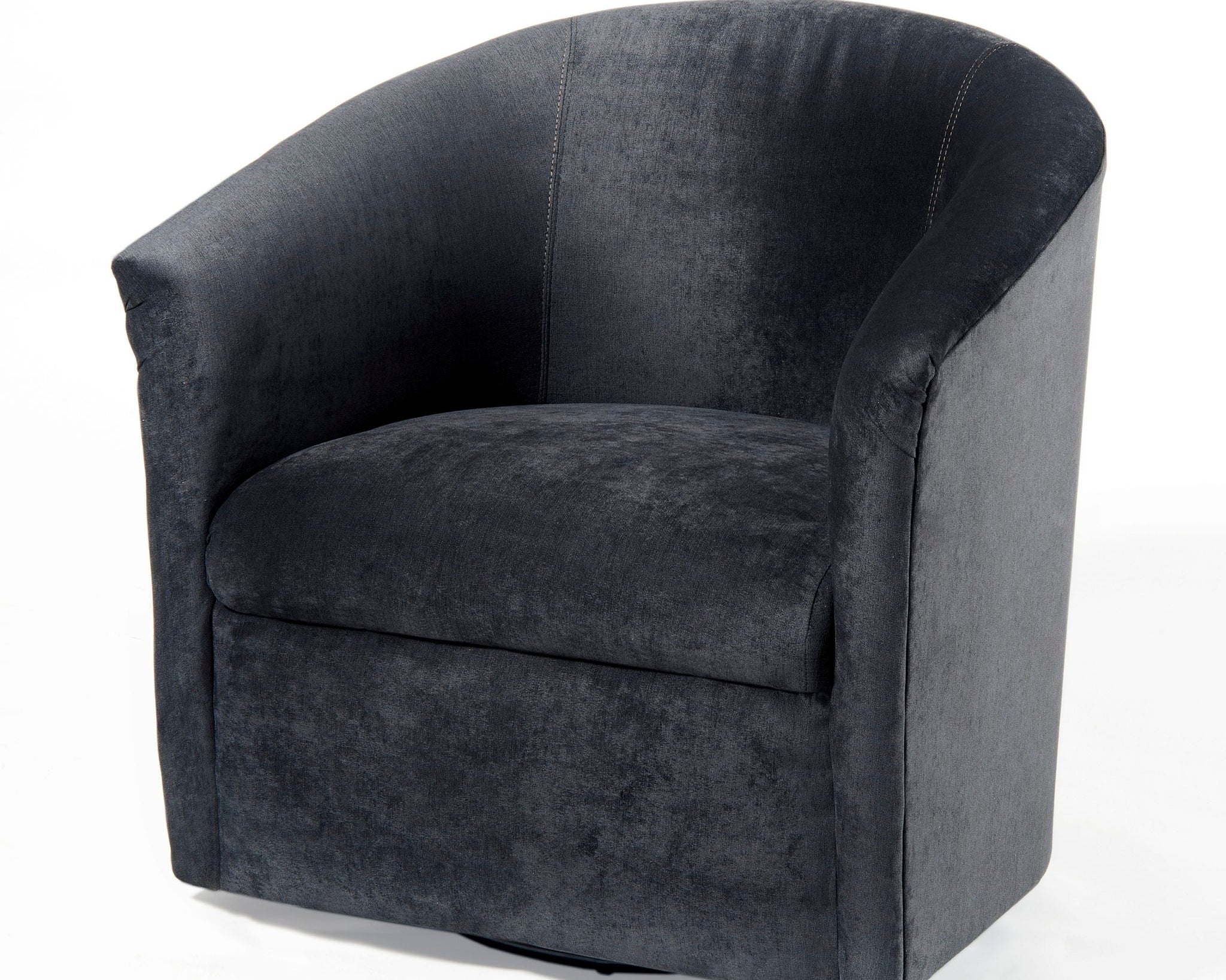 Eden - Swivel Chair With Upholstery And Hardwood Frame