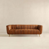Ava - Sofa - Gold / Tan