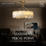 Elora Alabaster Chandelier