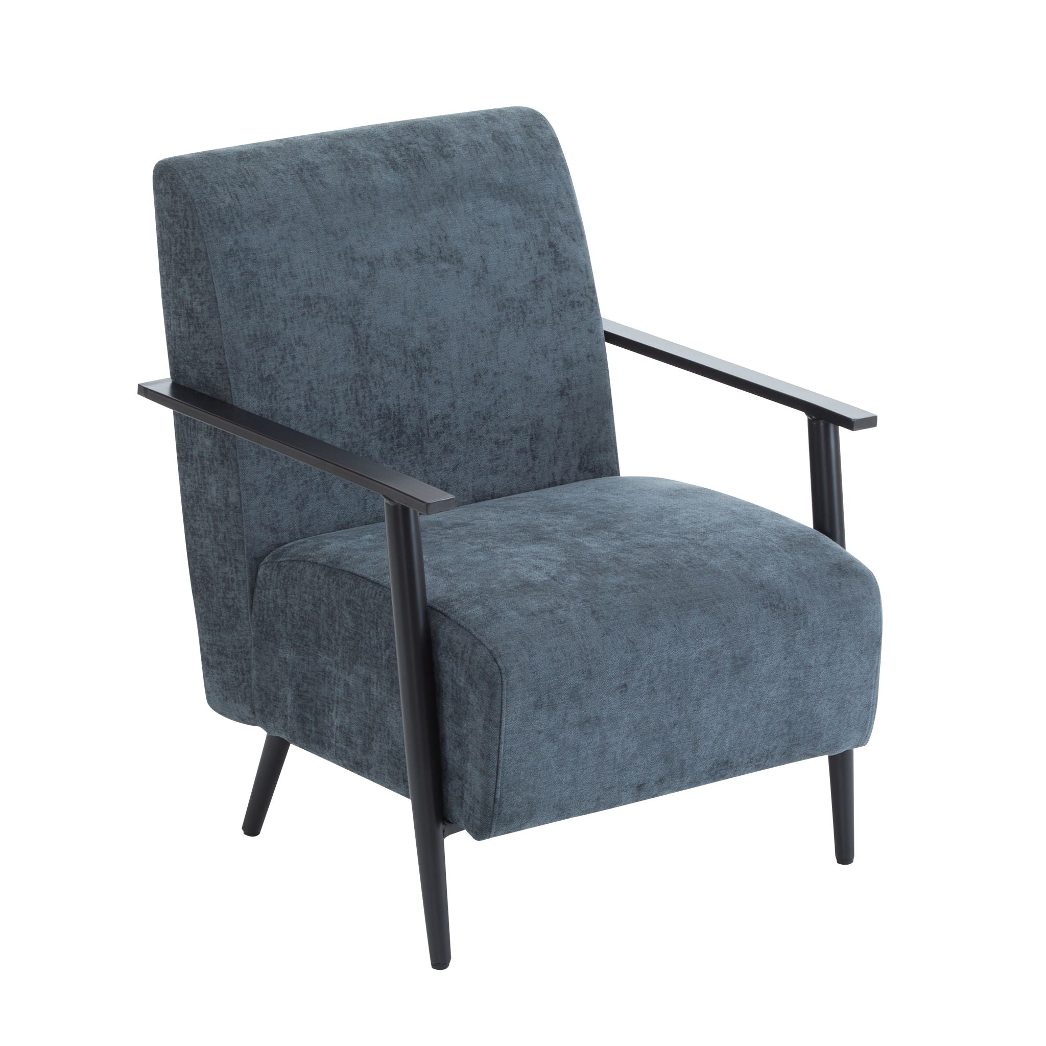 Modern Lounge Chair With Upholstery